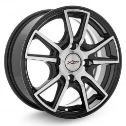 X`trike X-104 6x14 PCD5x100 ET38 Dia67.1 BK/FP